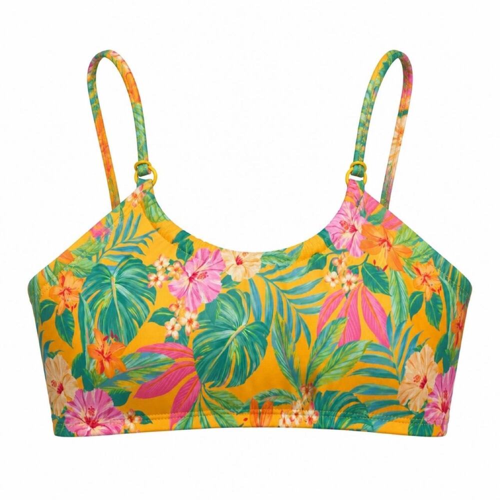 Art Class Size L/Large Tropical print Bikini Swim NWT